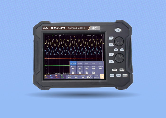 Утверждение типа СИ портативных осциллографов серии АКИП-4148 Утверждение типа СИ портативных осциллографов серии АКИП-4148