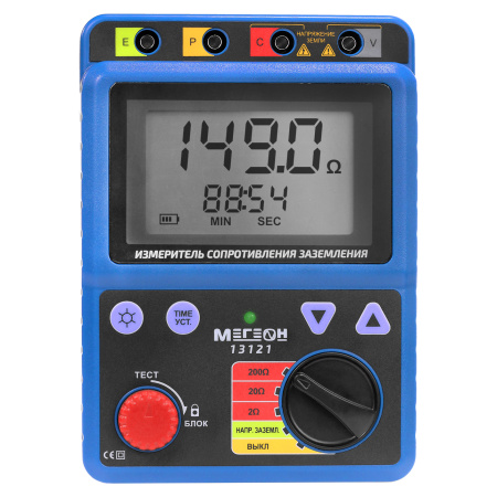 Измеритель сопротивления заземления МЕГЕОН 13121 купить по низкой цене | МАКСПРОФИТ