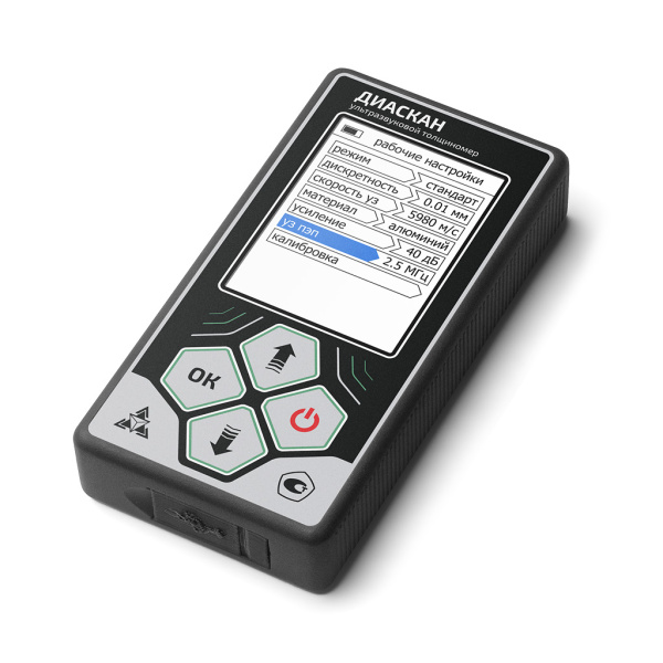 Ультразвуковой толщиномер ДИАСКАН-М (с преобразователем 5 МГц) купить по низкой цене | МАКСПРОФИТ