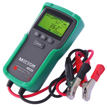 Тестер кислотных аккумуляторных батарей с напряжением 12 и 24 В МЕГЕОН 81024 купить по низкой цене | МАКСПРОФИТ