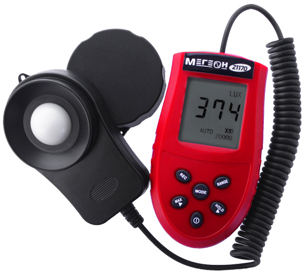 Измеритель освещенности с функцией записи МЕГЕОН 21170 купить по низкой цене | МАКСПРОФИТ