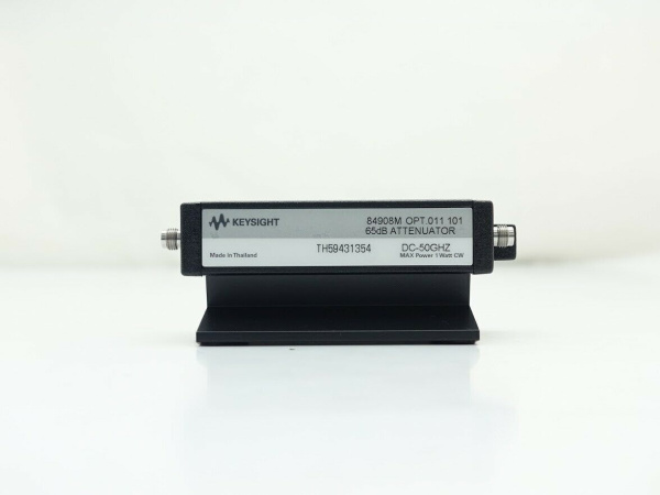 Программируемый ступенчатый аттенюатор Keysight 84908M, 50 ГГц, 65 дБ (демонстрационный) купить по низкой цене | МАКСПРОФИТ